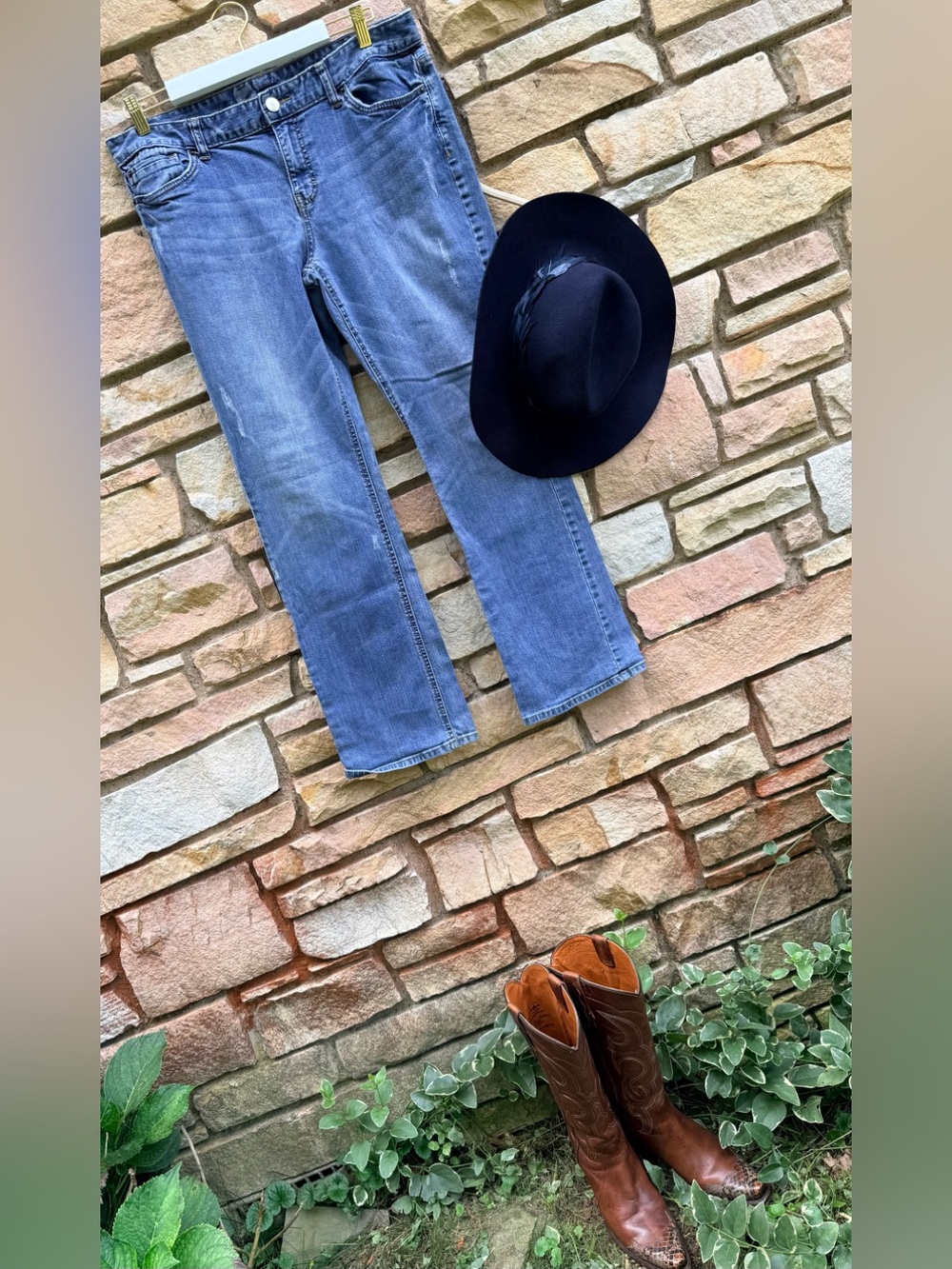 Vintage Mossimo Supply Co. Curvy bootcut Classic  Blue Jeans Size 14 S